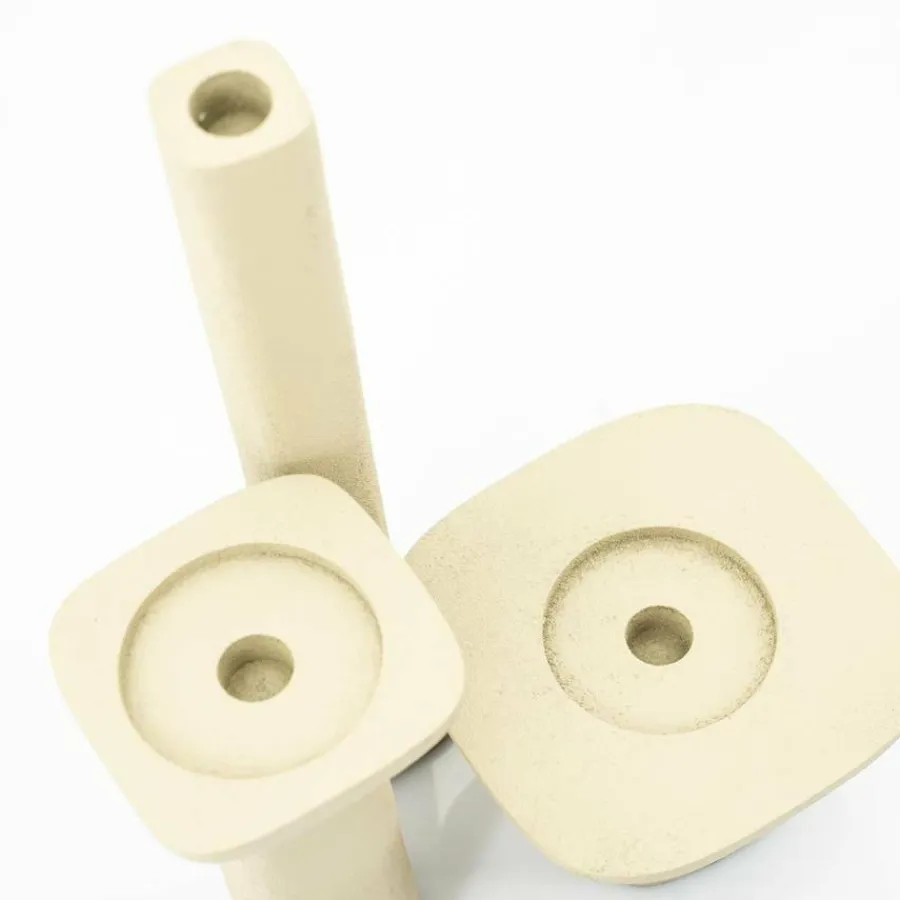 By Boo Candle holder Squand large - beige Clearance
