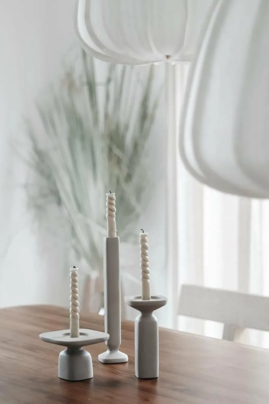 By Boo Candle holder Squand medium - beige Online