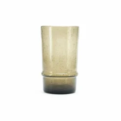 By Boo Drink glas Bubble groot - bruin Outlet