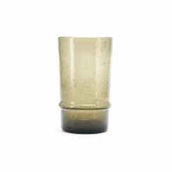 By Boo Drink glas Bubble groot - bruin Outlet