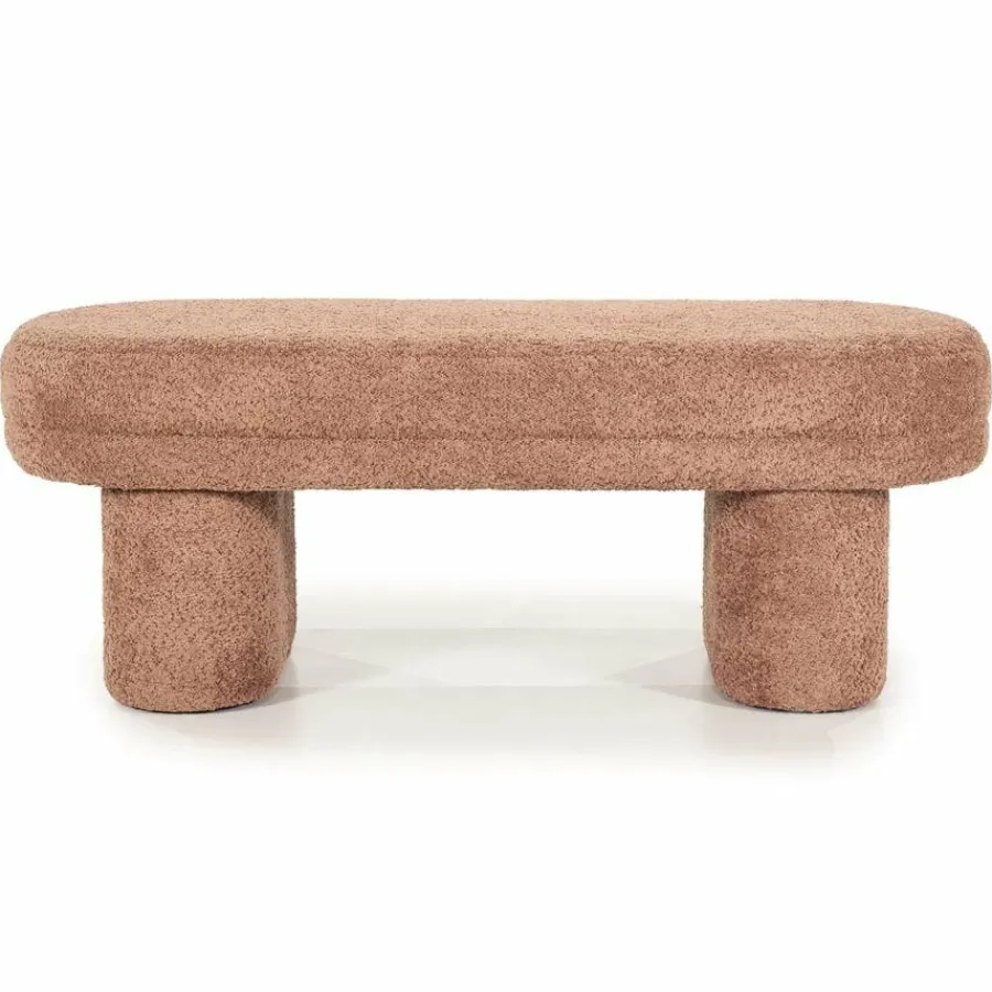 By Boo Eettafelbank / halbank Rama – terracotta New