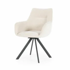 By Boo Eettafelstoel Bliss met armleuning - beige Discount