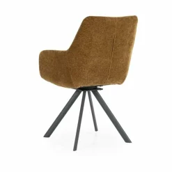 By Boo Eettafelstoel Bliss met armleuning - mosterd New