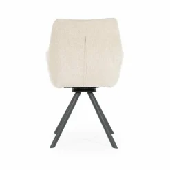 By Boo Eettafelstoel Bliss met armleuning - taupe Best