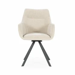 By Boo Eettafelstoel Bliss met armleuning - taupe Best