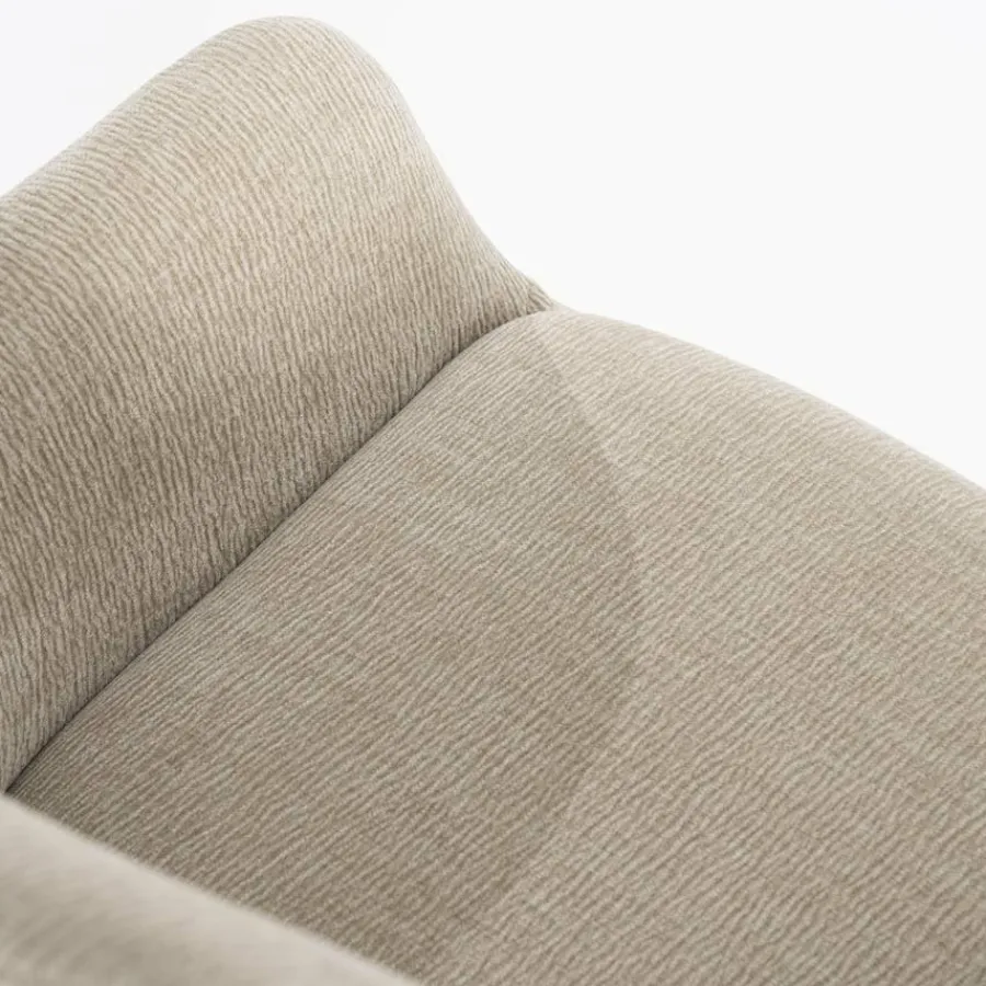 By Boo Eettafelstoel Bliss met armleuning - taupe Best