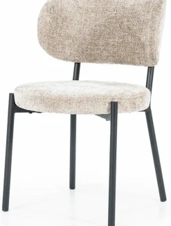 By Boo Eettafelstoel Oasis - taupe Clearance