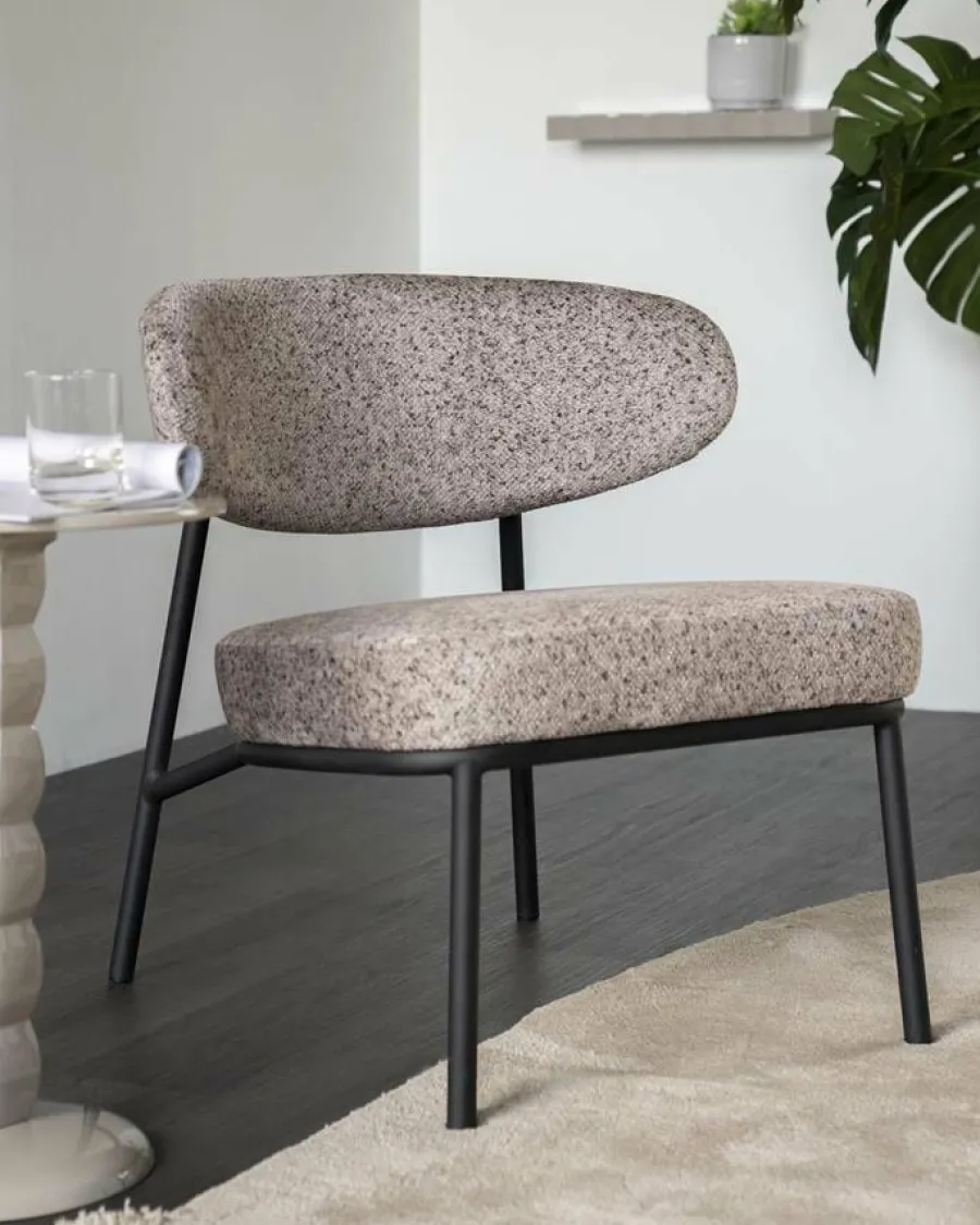 By Boo Fauteuil Jari - taupe Hot