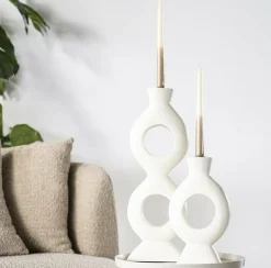 By Boo Kandelaar Torch klein - white
