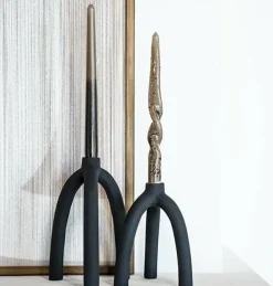 By Boo Kandelaar Twig small - zwart Outlet