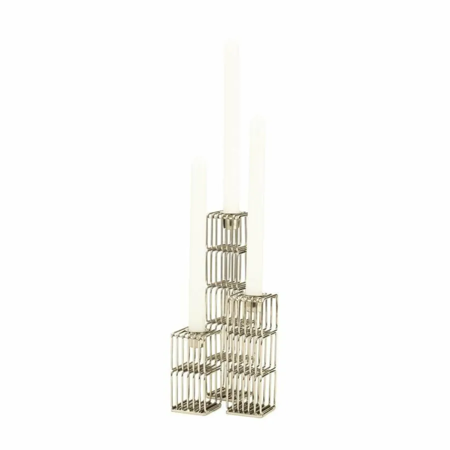 By Boo Kandelaar WireWorks - Set van 3 kandelaren Discount