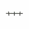 By Boo Kapstok Matto 3 haken – zwart Discount