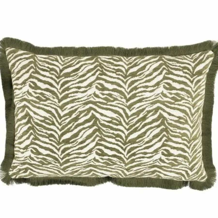 By Boo Kussen Tigra 40x60 cm - groen Sale