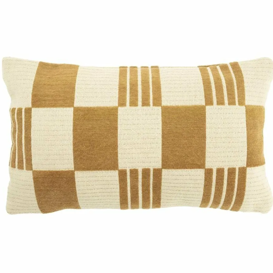By Boo Kussen Twist 35x55 cm – mosterd Best