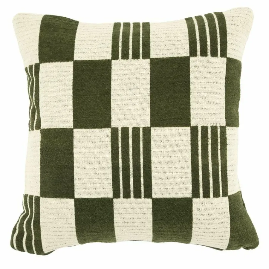 By Boo Kussen Twist 45x45 cm – groen Best