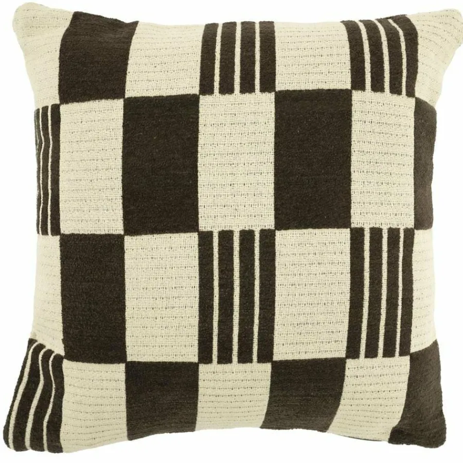 By Boo Kussen Twist 45x45 cm – bruin New