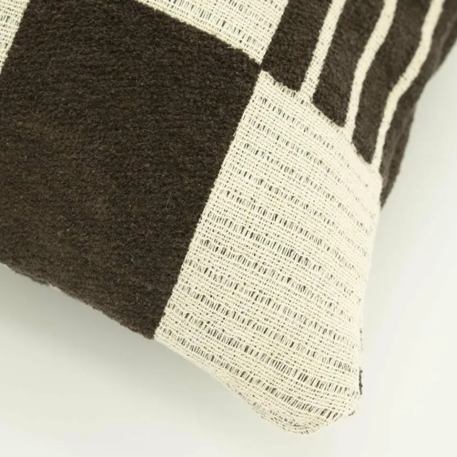 By Boo Kussen Twist 35x55 cm – bruin Clearance