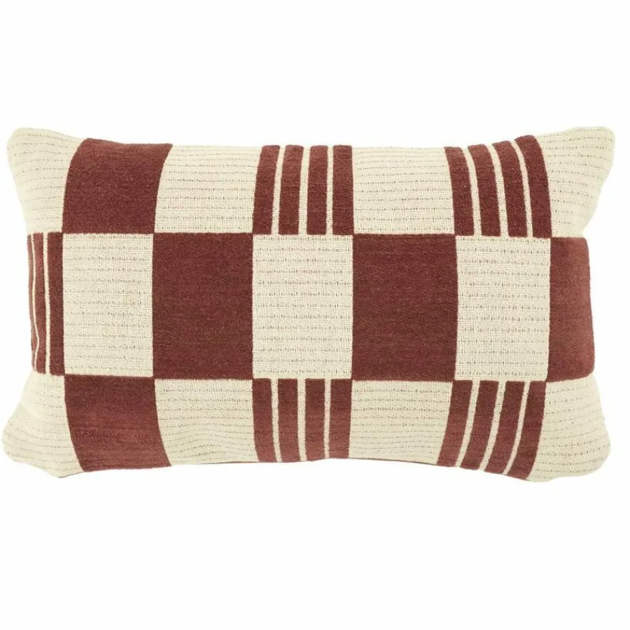 By Boo Kussen Twist 35x55 cm - burgundy Clearance