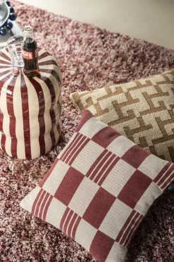 By Boo Kussen Twist 45x45 cm - burgundy New