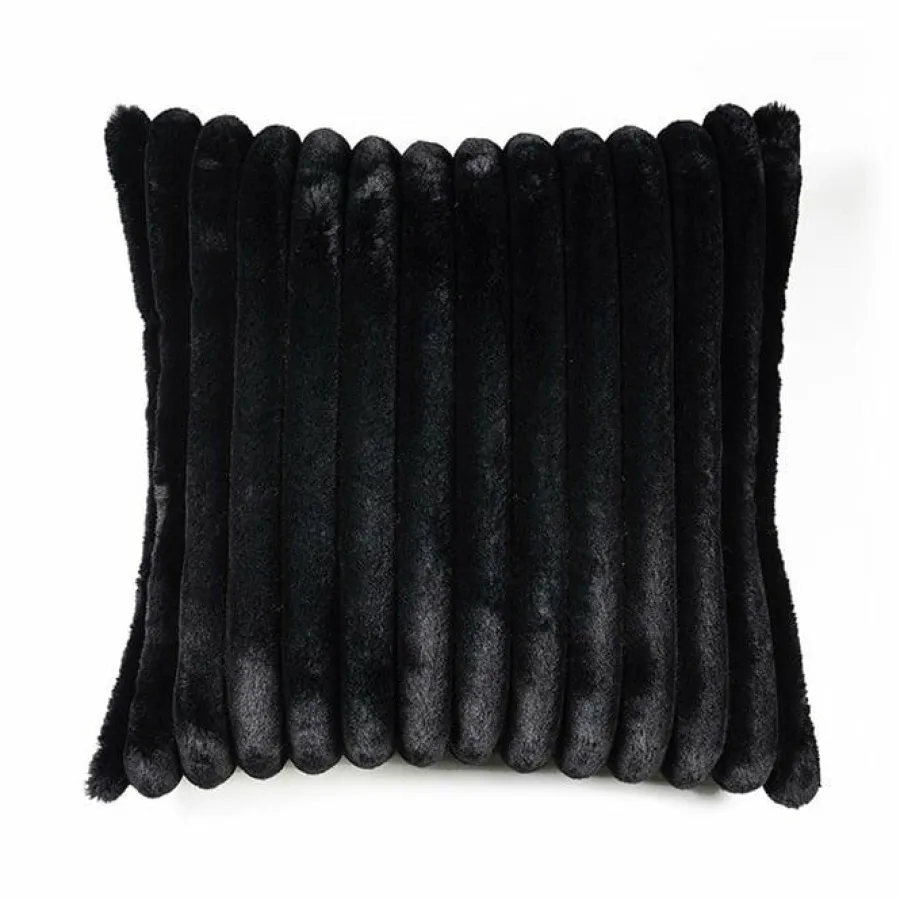 By Boo Kussen Wuzzy 50x50 cm zwart Clearance