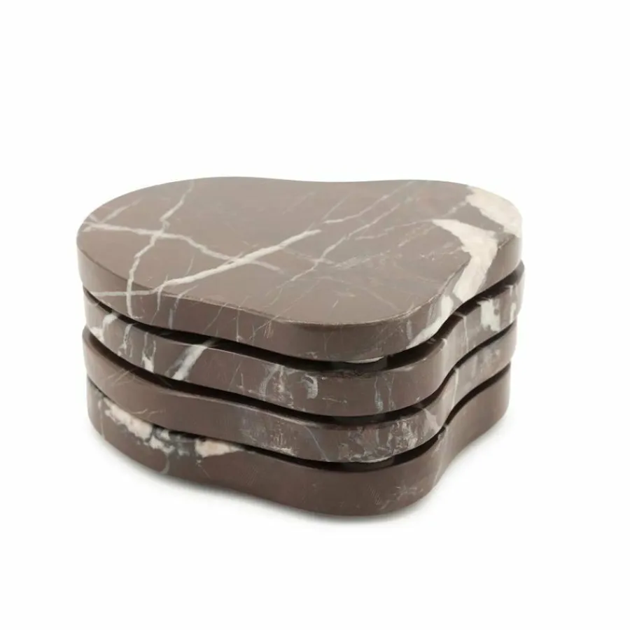By Boo Onderzetter Rosso (set of 4) Best