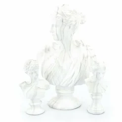 By Boo Ornament Ceres Marmer - Wit