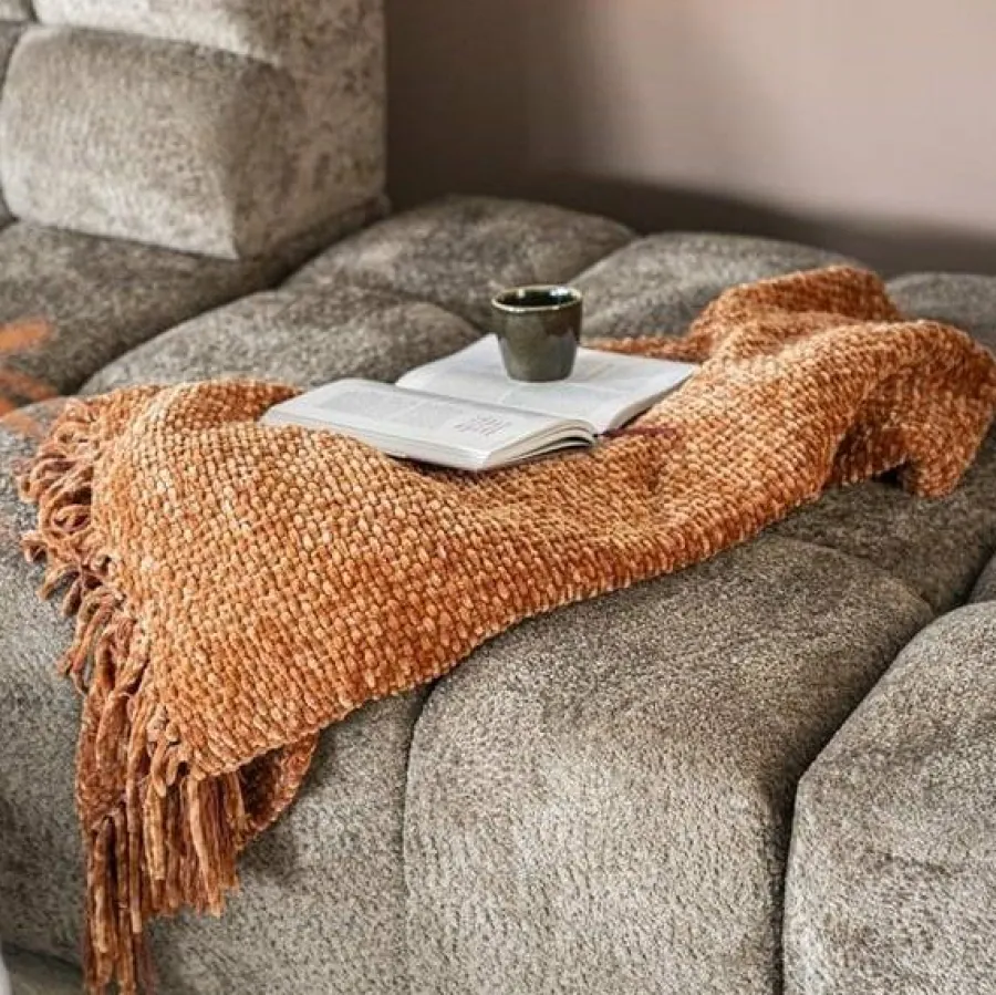 By Boo Plaid Hyde - terracotta Discount