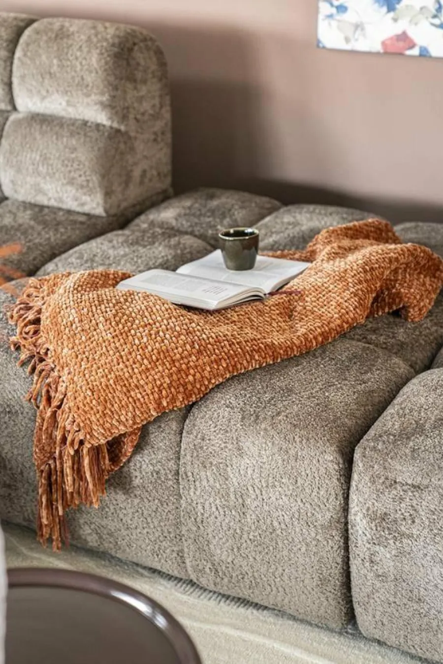 By Boo Plaid Hyde - terracotta Discount