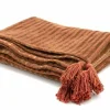 By Boo Plaid Sirun - terracotta New