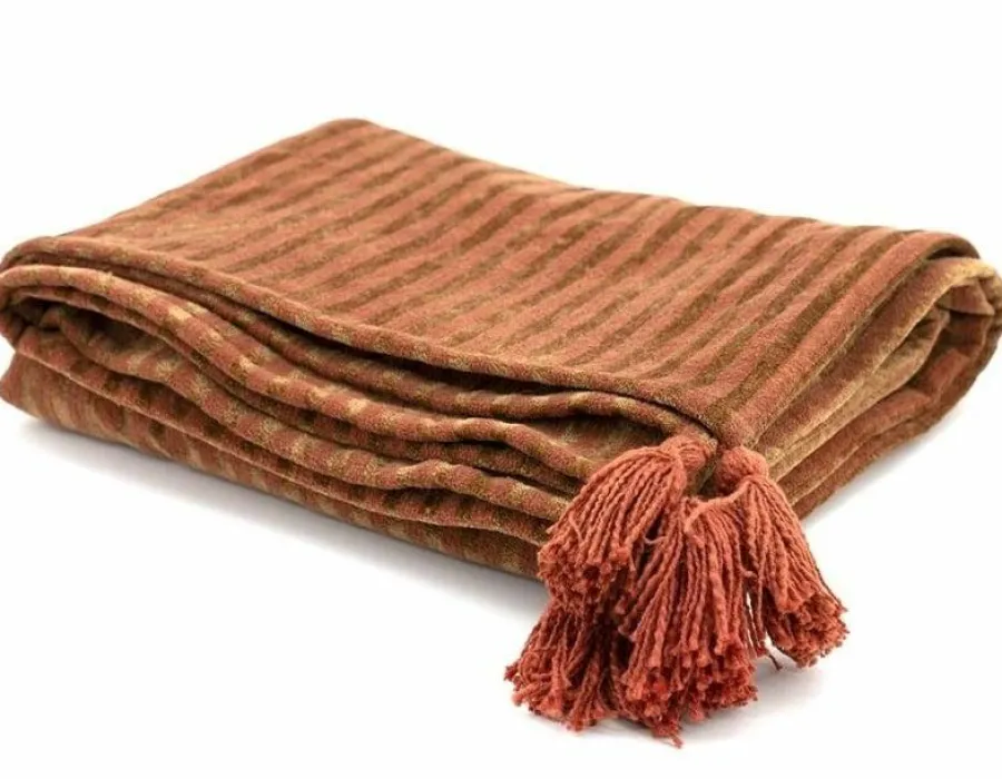 By Boo Plaid Sirun - terracotta New
