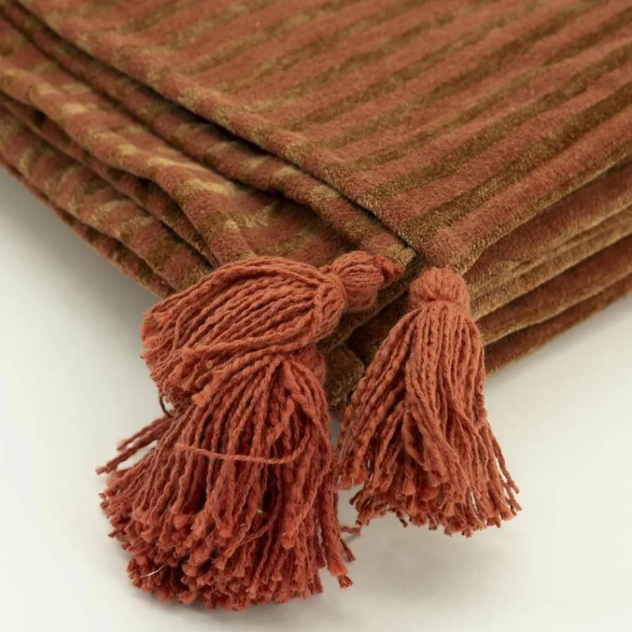 By Boo Plaid Sirun - terracotta New