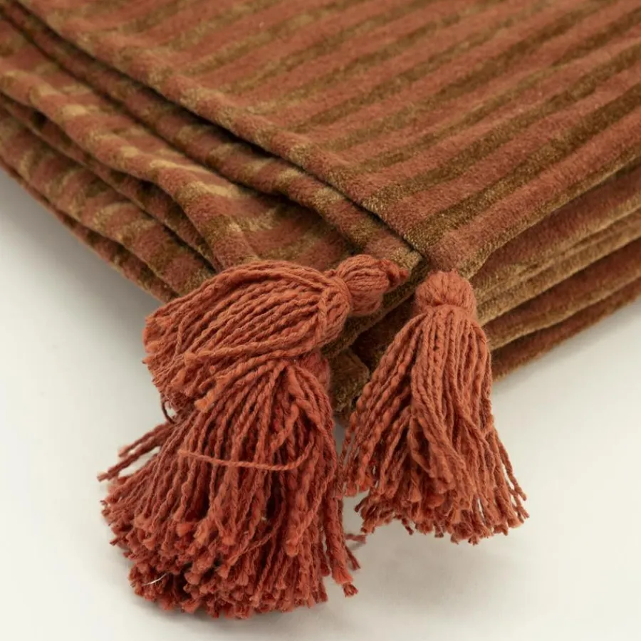 By Boo Plaid Sirun - terracotta New