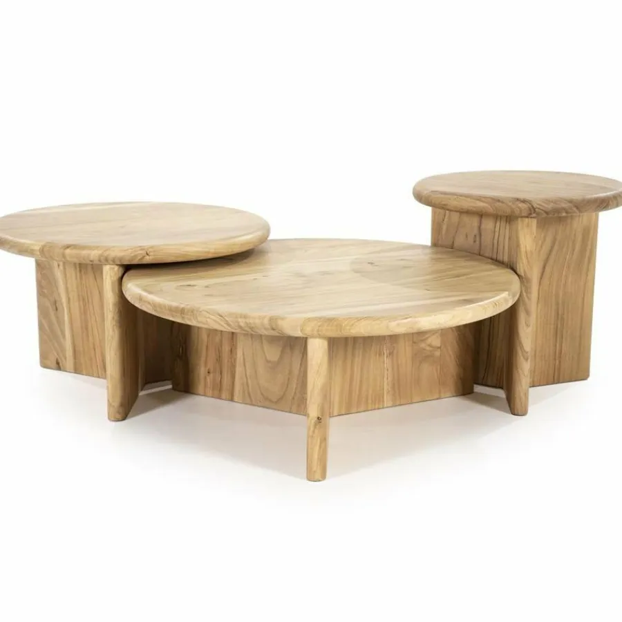 By Boo Salontafel Leoti groot - naturel Outlet