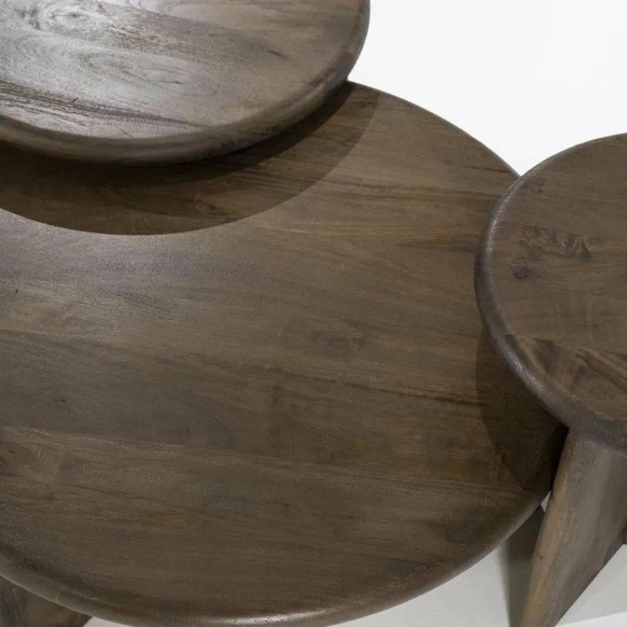 By Boo Salontafel Leoti medium – bruin Discount