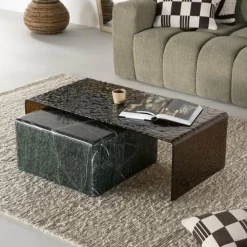 By Boo Salontafel Ripple glas Discount