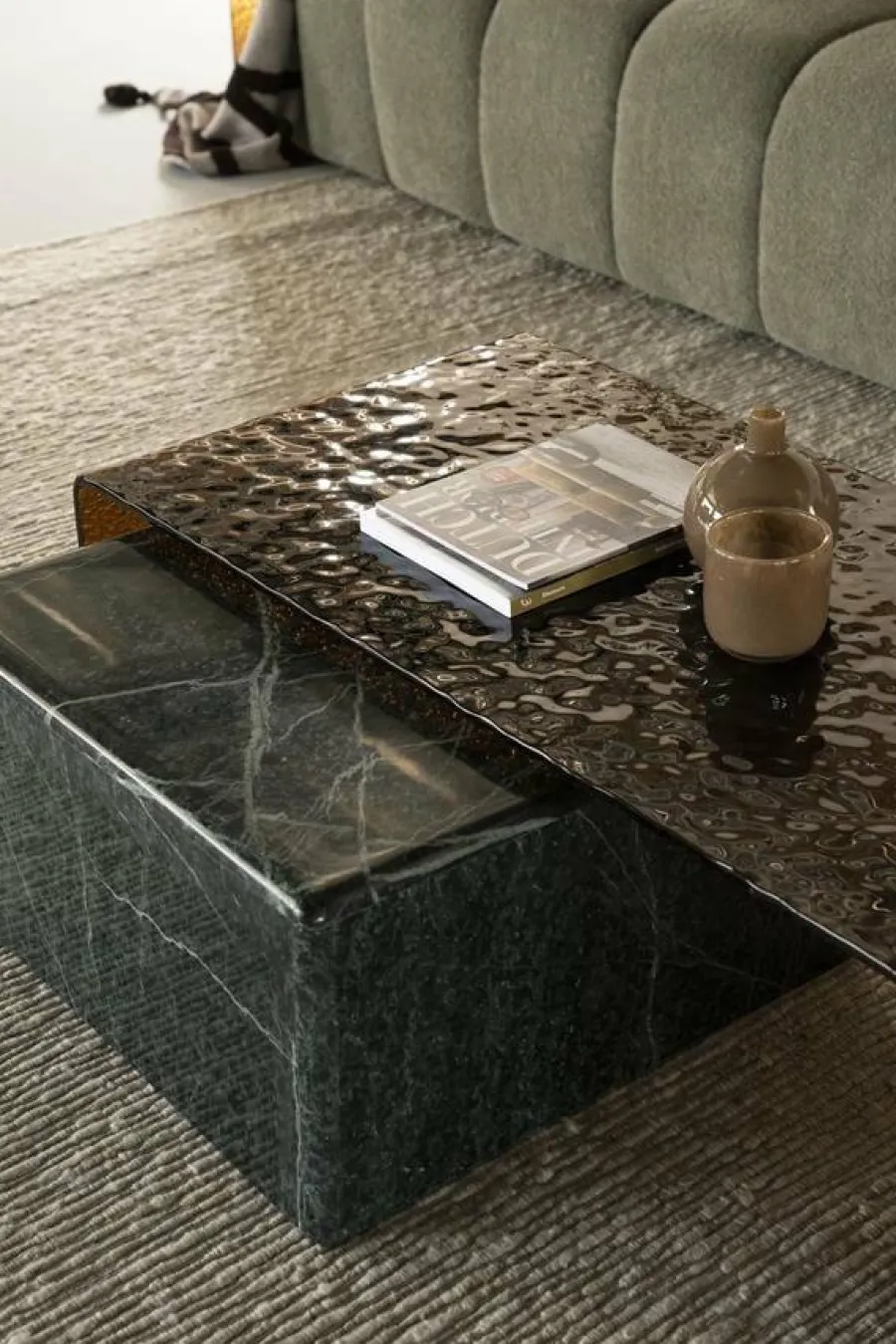 By Boo Salontafel Ripple glas Discount