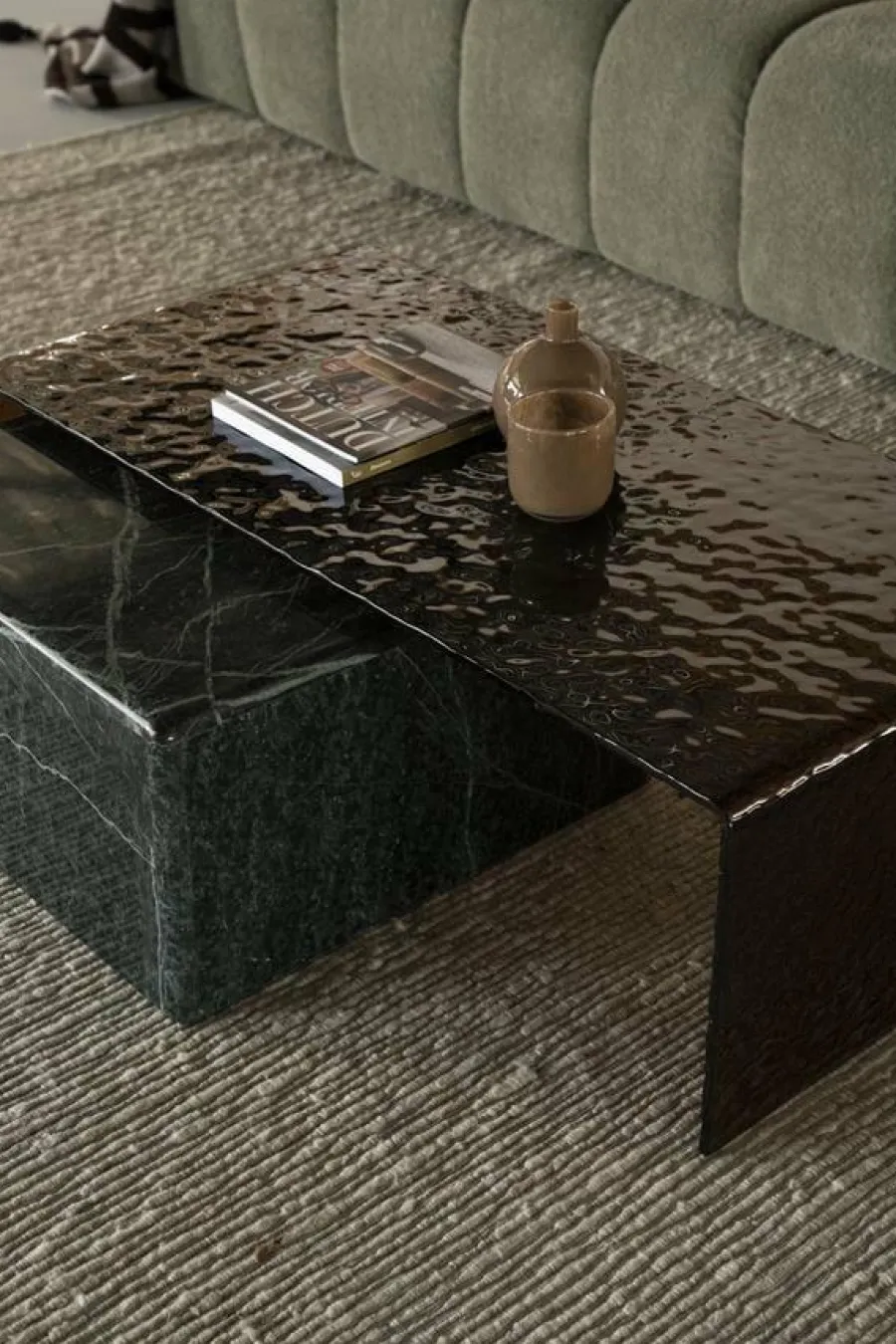 By Boo Salontafel Ripple glas Discount