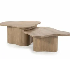 By Boo Salontafel set Fall - lichtbruin Outlet