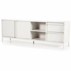 By Boo TV meubel Boaz 180 cm – 2 deuren, 2 lades en 2 open vakken Hot