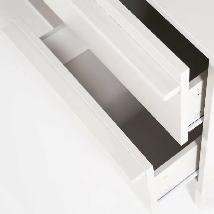 By Boo TV meubel Boaz 180 cm – 2 deuren, 2 lades en 2 open vakken Hot