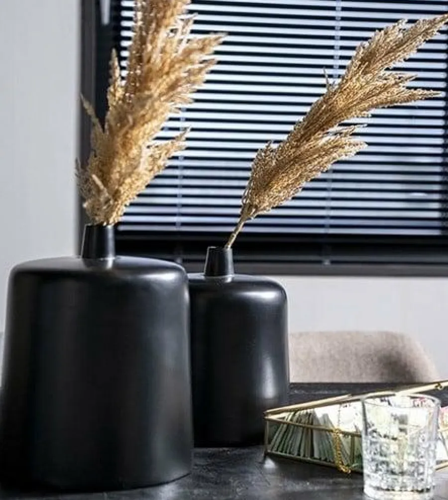 By Boo Vaas Dotty zwart - groot Outlet