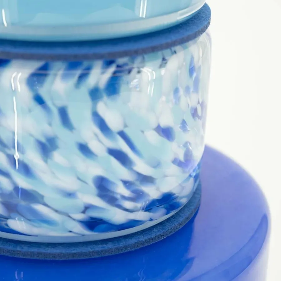 By Boo Vaas Golas - blauw Clearance