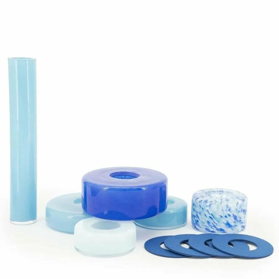 By Boo Vaas Golas - blauw Clearance