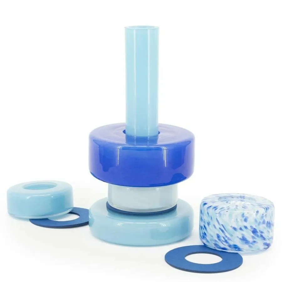 By Boo Vaas Golas - blauw Clearance
