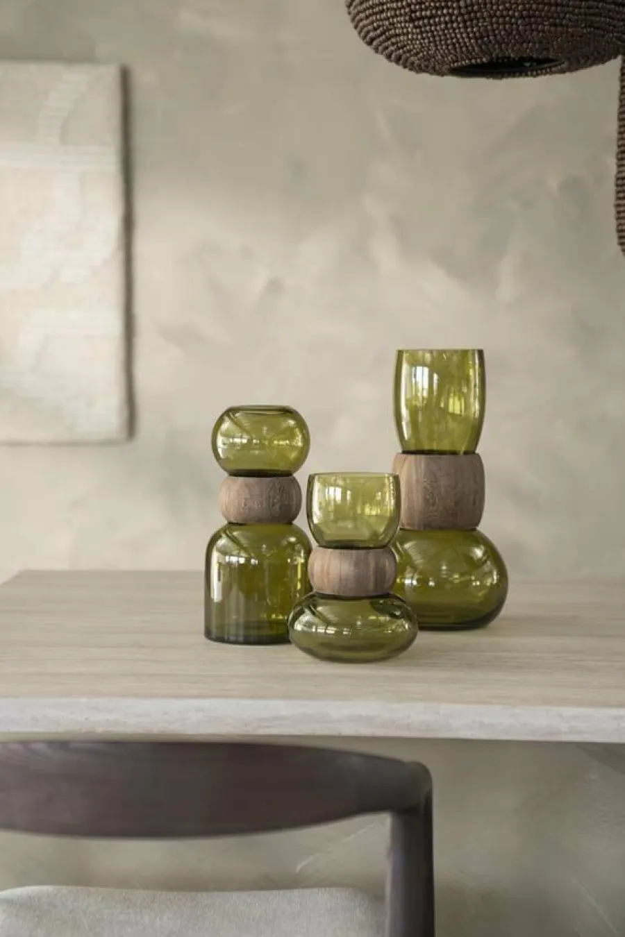 By Boo Vaas Verra groot - groen Outlet