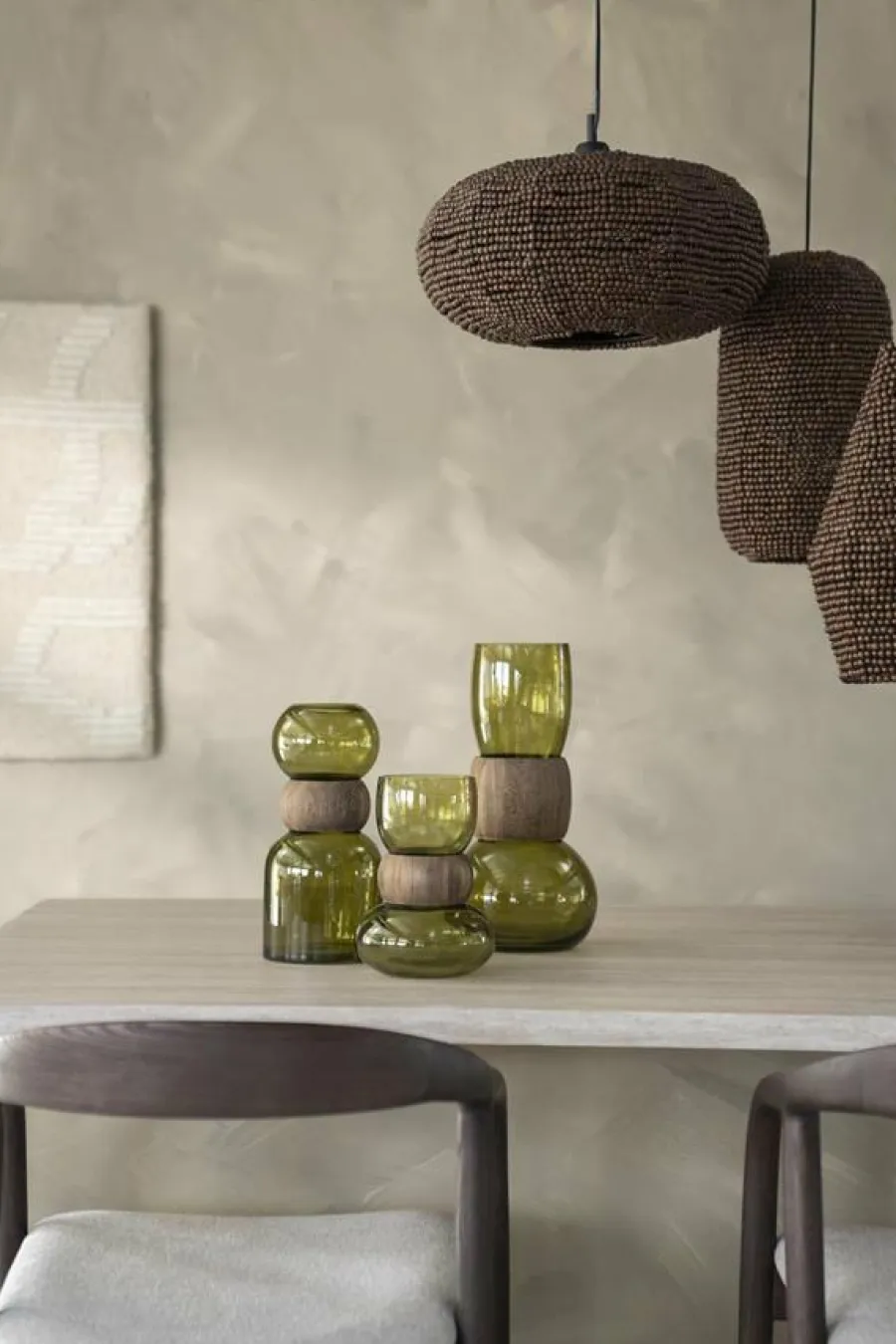 By Boo Vaas Verra groot - groen Outlet