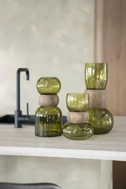 By Boo Vaas Verra medium - groen Best
