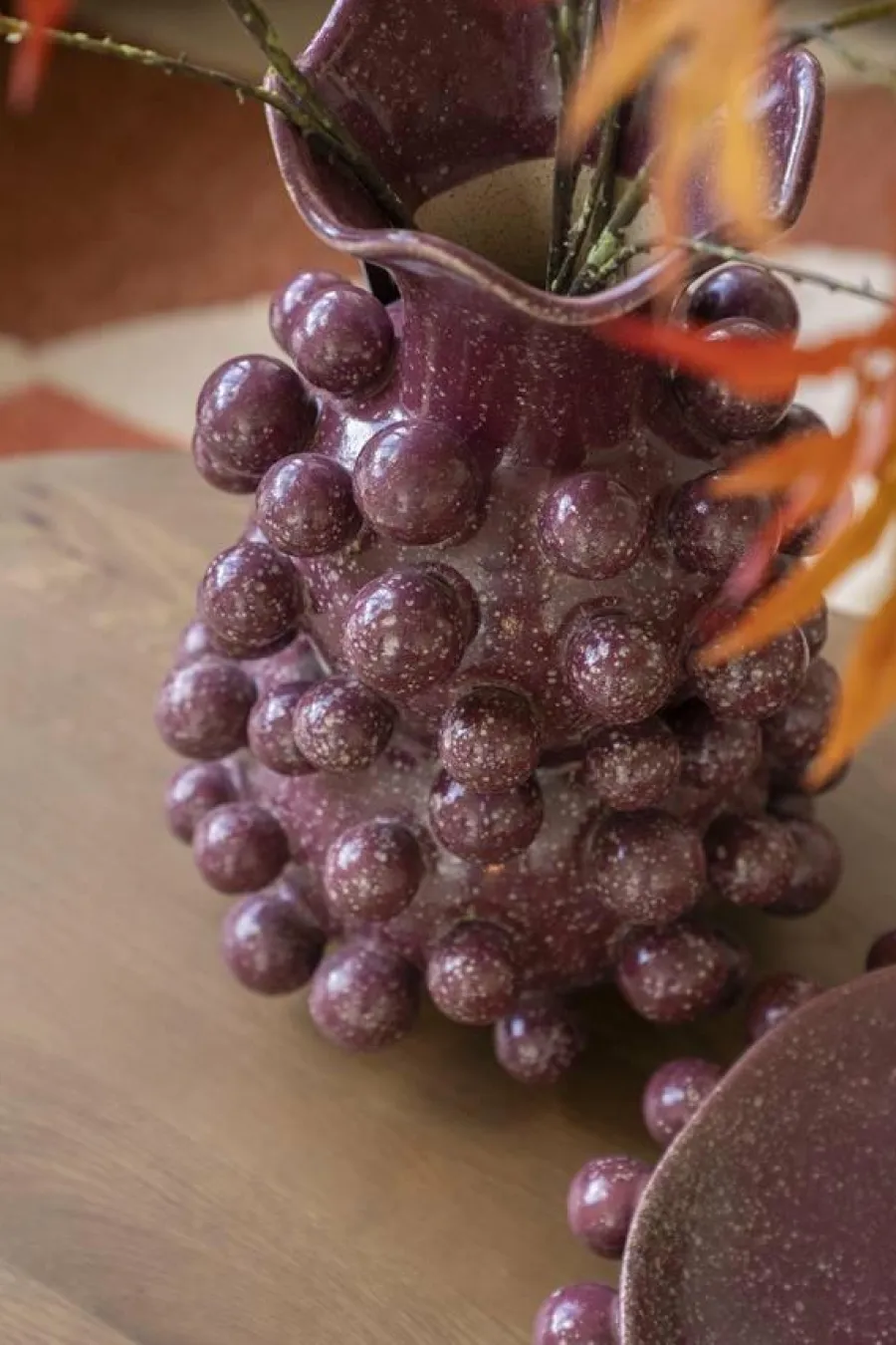 By Boo Vaas Viro - burgundy Clearance