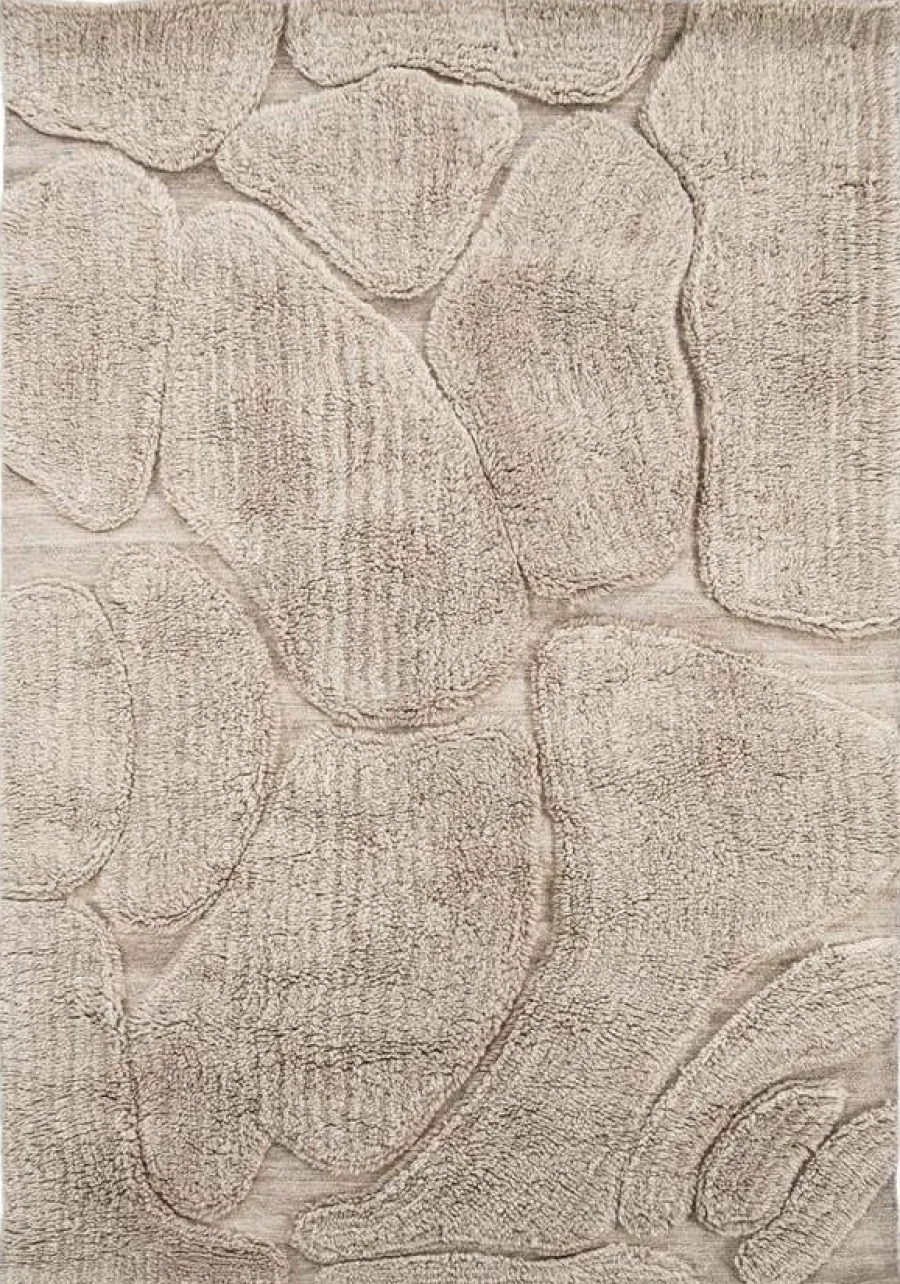 By Boo Vloerkleed Kala 200x300 cm - taupe New