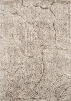 By Boo Vloerkleed Kala 160x230 cm - taupe Best